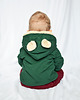 bluzki dla chłopców Bluza hoodie MIŚ butelkowa zieleń 4