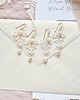Biżuteria ślubna Kolczyki ślubne z perłami  Lace Me Pure 3 2