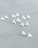kolczyki ceramiczne Geometryczne porcelanowe kolczyki  1