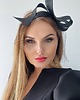 fascynatory Fascynator ELZA CZARNY Z WOALKĄ /oraz inne kolory 2