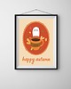 grafiki i ilustracje Plakat Happy Autumn 2