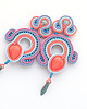 kolczyki soutache Wrzosowa jesień 5