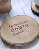 podkładki do kuchni Drewniana podkładka to będzie dobry dzień 4