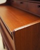 biurka Sekretarzyk tekowy, duński design, lata 70, produkcja: Dania 6
