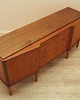 komody Sideboard tekowy, duński design, lata 60, produkcja: Dania 4