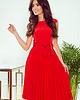 sukienki midi damskie 311-1 LILA Plisowana sukienka 1