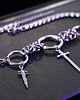 chokery Chain mail goth miecze *Savage Dagger* choker stal nierdzewna 1