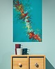 obrazy LEKKOŚĆ 45x65 cm Akryl na płótnie Abstrakcja do salonu 7