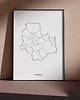 plakaty Plakat Warszawa - dzielnice 1