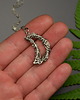 wisiory Wisiorek księżyc labradoryt wire wrapping 2