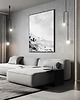 lampy wiszące Lampa Wisząca Black 133 cm 2