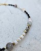 złote naszyjniki Naszyjnik N4  Spinel, moonstone, jaspis 1