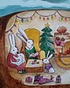 dekoracje świąteczne Ilustracja Rodzina królików 2