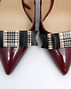 klipsy do butów Burberry Black Bow - klipsy do butów Coquet 2