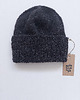 czapki damskie Na drutach "Peru Puna" 100% alpaca antracyt 2