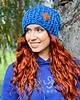 czapki damskie Czapka Handmade Follow Me Błękity 1