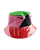 kapelusze damskie Dwustronny bucket hat kapelusz kubełkowy czapka rybacka składany kapelusz 4