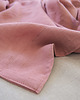 koce i narzuty Narzuta Lniana DUSTY PINK 4