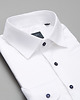 koszule męskie koszula 00249 dł. rękaw biały slim fit 176/182 40 1
