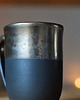 kubki Kubek ceramiczny czarno- złoty 325ml 4