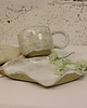 filiżanki Filiżanka ceramiczna bielona Natural 4
