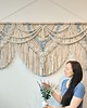 makramy Makrama na Ścianę Wielka GRANDE 200 XXL Okazała Dekoracja do Holu 200x100 cm 1