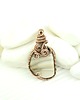 wisiory Krzemień pasiasty wisiorek wire wrapping 7