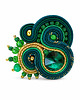 pierścionki - różne Isobelle- pierścionek soutache 1