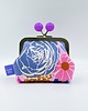 portfele damskie Peonies and Roses Blue 1