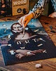 puzzle dla dzieci Puzzle drewniane MONA LISA Leonardo Da Vinci 700 el wyjątkowe kształty XXL 1