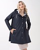 płaszcze damskie VANNSKJOLD płaszcz przeciwdeszczowy GRACE navy blue 2