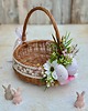 koszyki wielkanocne Wielkanocny koszyczek na święconkę, koszyczek z dekoracją 1