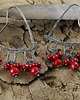 kolczyki wire wrapping Koralowce 1
