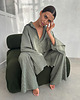 koszule damskie  Koszula Calm oversize olive 5