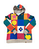 bluza z kapturem damska Bluza damska, klasyczna "Szachownica" 1