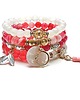 bransoletki z kamieni naturalnych Strawberry sorbet /19-06-23/ set 4