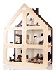 klocki i zabawki drewniane DUŻY drewniany domek dla lalek NOWOŚĆ! 3