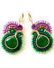 kolczyki soutache Sutaszowe kolczyki RONDA 1