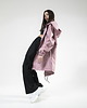 kurtki damskie Kurtka ocieplana/ płaszcz typu parka dusty pink 1