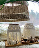 makramy Lampion/wazon makrama 22cm 1
