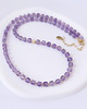 korale Naszyjnik z kamieni naturalnych - ametyst 2