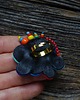 pierścionki - różne Bajkowy pierścionek soutache 4