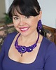 kolczyki soutache Fioletowe - kolczyki sutasz 4