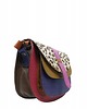 torby na ramię Torebka damska na ramię skórzana pojemna kolorowa ze skrawków eko OLIVKA 2