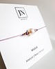bransoletki na sznurku Bransoletka Zodiakalna Wodnik Big Pearl 2