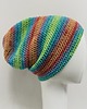 czapki damskie Kolorowa czapka całoroczna przejściowa cienka all season uniwersalna M/L 3