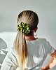 gumki do włosów Gumka jedwabna, scrunchie, frotka soczyste jabłko MAXI 2