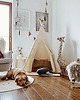 namioty i tipi dla dzieci Namiot tipi kremowy duży 120x120cm - BABO 4