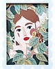 obrazy "Portret botaniczny" - lustracja przestrzenna z papieru 1