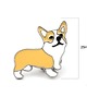 przypinki Przypinka  PIES CORGI 1